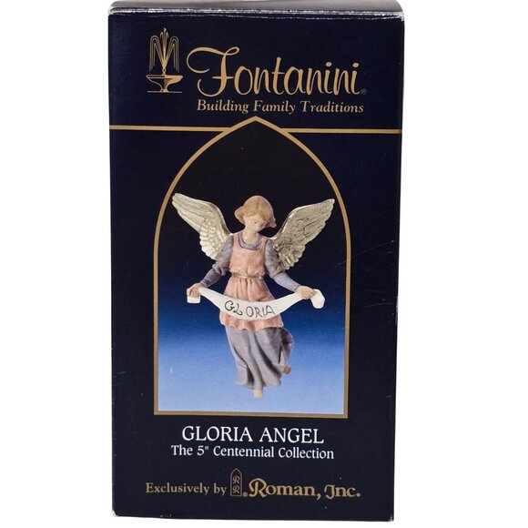 Fontanini Gloria Angel 5" Centennial Collection Figurine By Roman Inc. - Picture 6 of 6